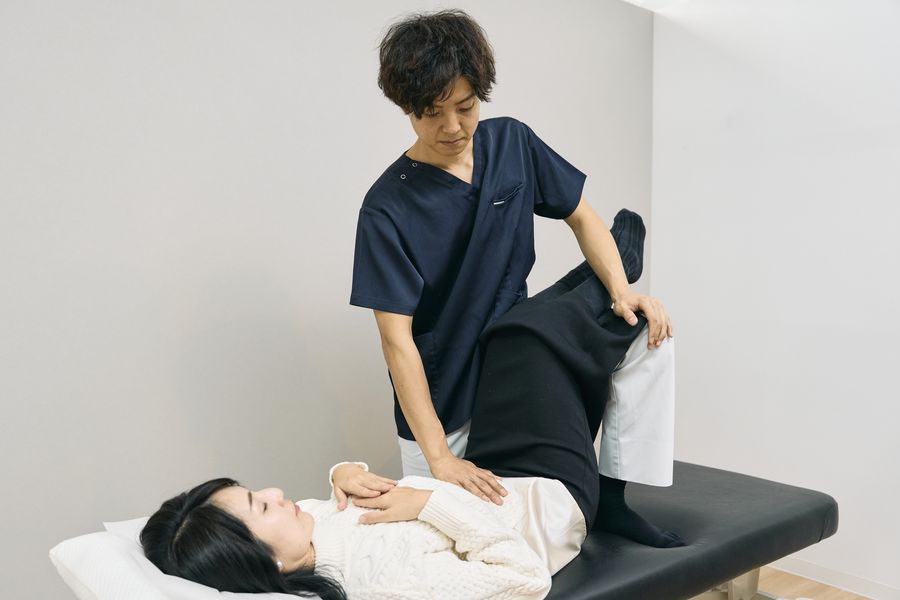 お腹まわりから整える内臓整体